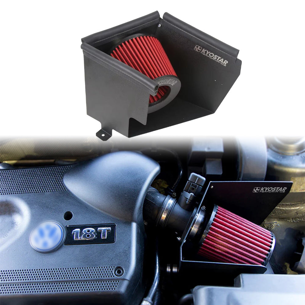 KYOSTAR Cold Air Intake System for 1999-2006 VW Golf GTI MK4 Jetta GLI 1.8T EA113 & 2000-2006 Audi TT MK1