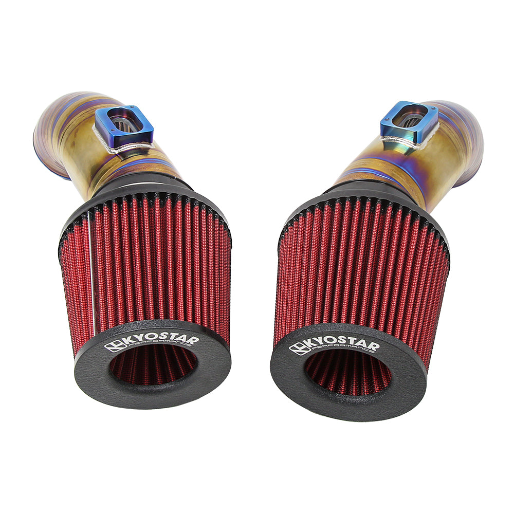 KYOSTAR 2012–2017 BMW M5 F10 / M6 F12 S63TU 4.4T Titanium High Performance Cold Air Intake Kit