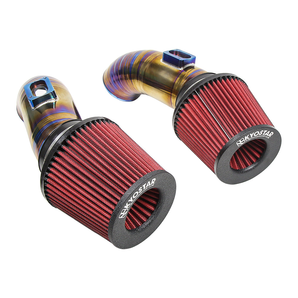 KYOSTAR Front Mount Cold Air Intake System for 2012-2017 BMW F10 M5 F12 F13 M6 S63 4.4T V8