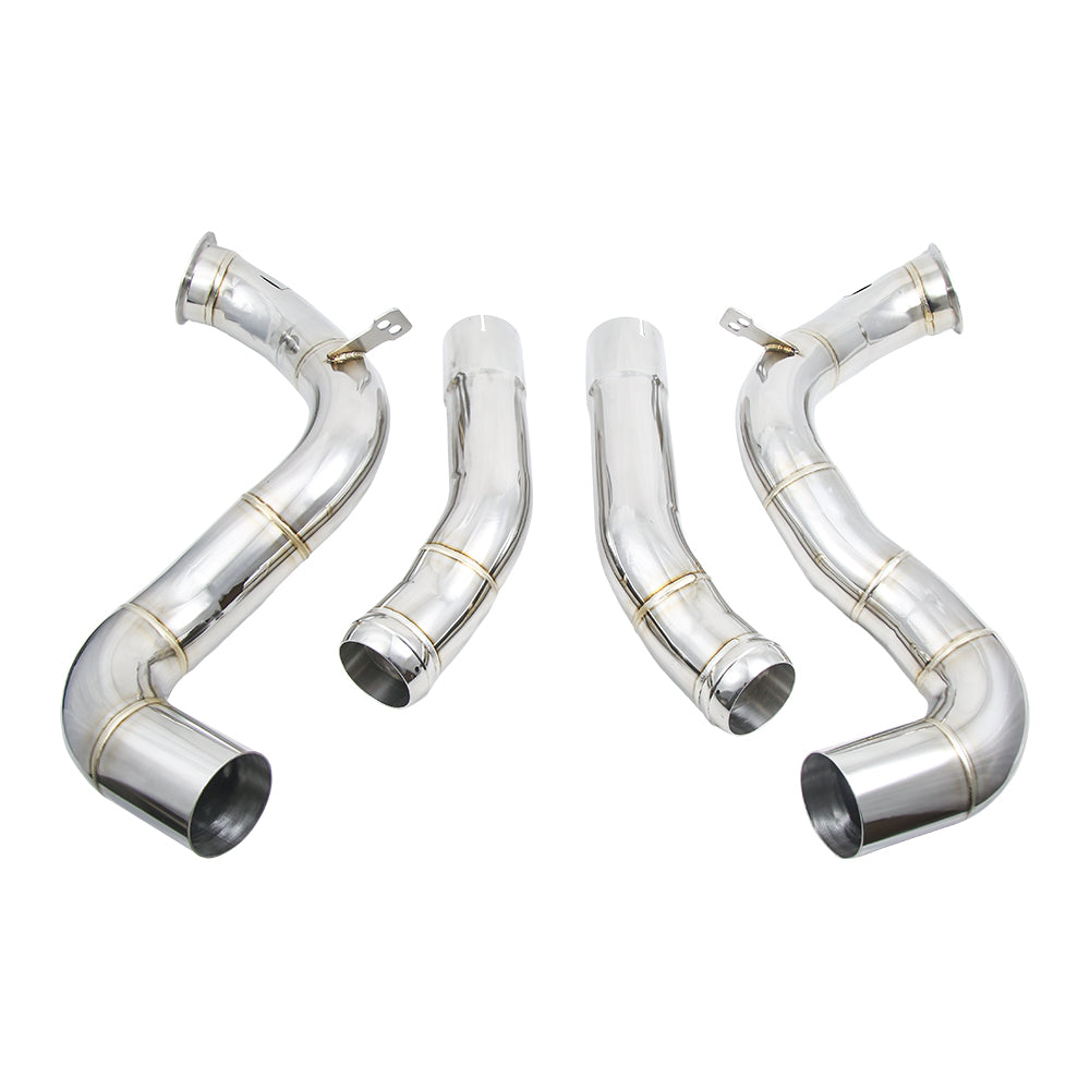 KYOSTAR Catless Downpipes for 2015-2023 Mercedes-Benz AMG W205 C63 C63S M177 4.0TT V8