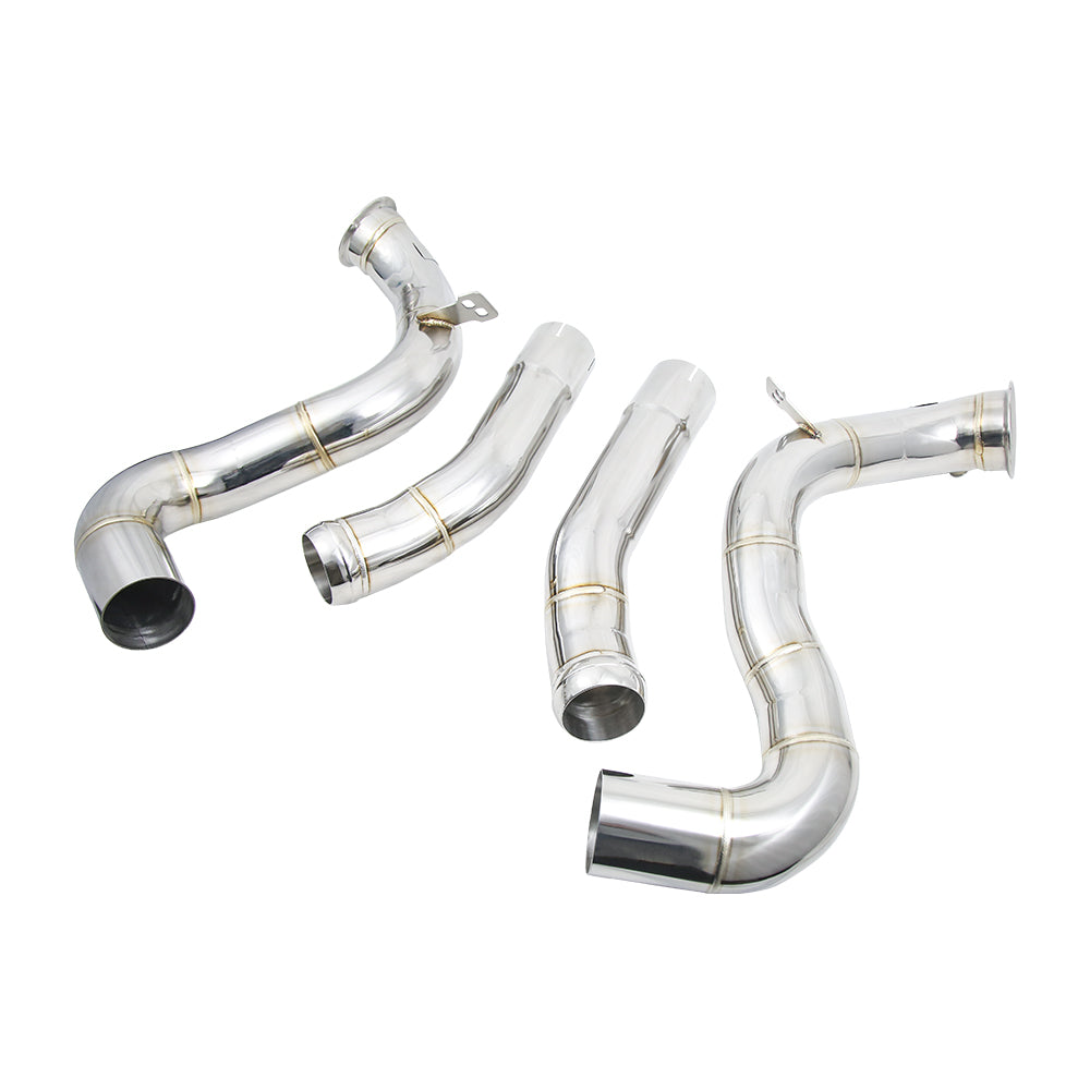 KYOSTAR Catless Downpipes for 2015-2023 Mercedes-Benz AMG W205 C63 C63S M177 4.0TT V8