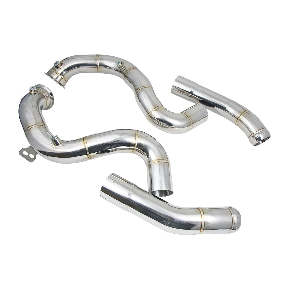 KYOSTAR Catless Downpipes for 2015-2023 Mercedes-Benz AMG W205 C63 C63S M177 4.0TT V8