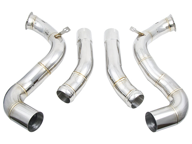 KYOSTAR Catless Downpipes for 2015-2023 Mercedes-Benz AMG W205 C63 C63S M177 4.0TT V8