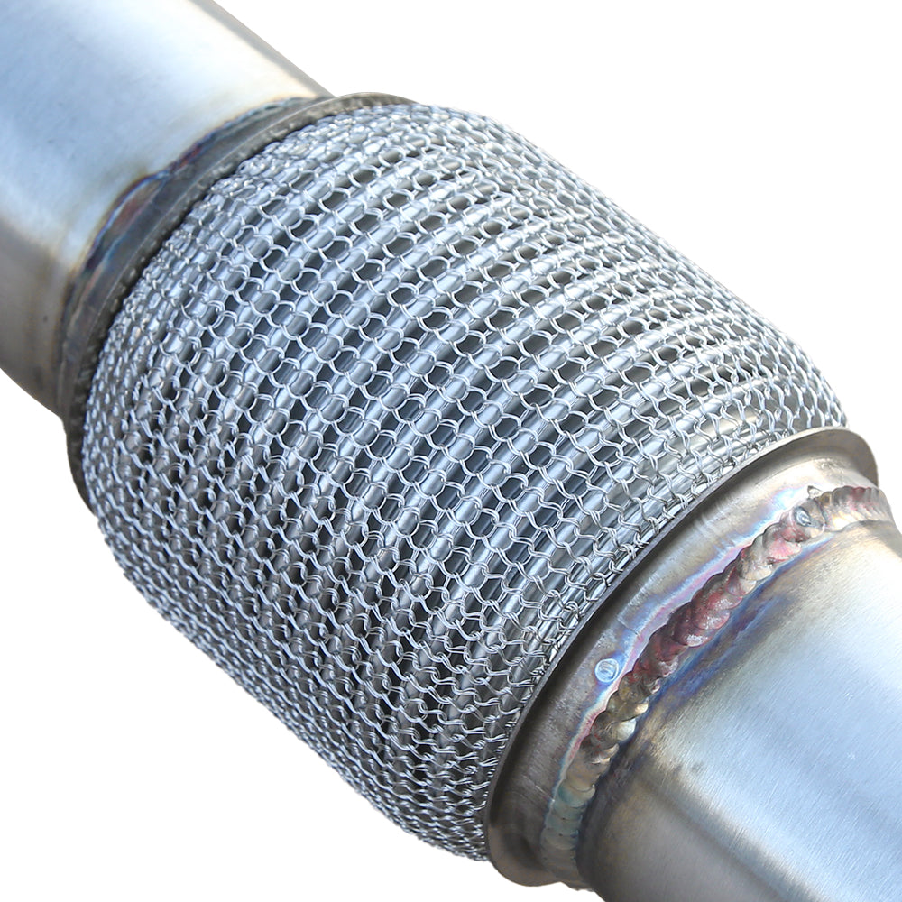 KYOSTAR 3.5" 304 Stainless Steel Downpipe for VW Golf MK7/MK7.5 GTI