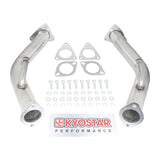 Kyostar 304 Stainless Steels 2.5'' Downpipe Exhaust For Nissan 370z Infiniti G37 Q50 Q60 3.7L 2009-2017