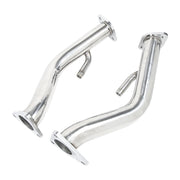 Kyostar 304 Stainless Steels 2.5'' Downpipe Exhaust For Nissan 370z Infiniti G37 Q50 Q60 3.7L 2009-2017