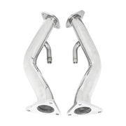 Kyostar 304 Stainless Steels 2.5'' Downpipe Exhaust For Nissan 370z Infiniti G37 Q50 Q60 3.7L 2009-2017