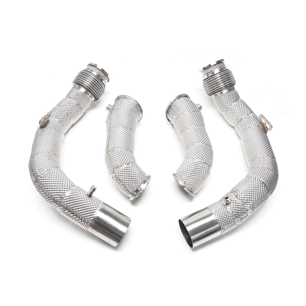KYOSTAR Exhaust Downpipe for 2018-2023 BMW F90 M5 F91 F92 F93 M8 S63 4.4T V8