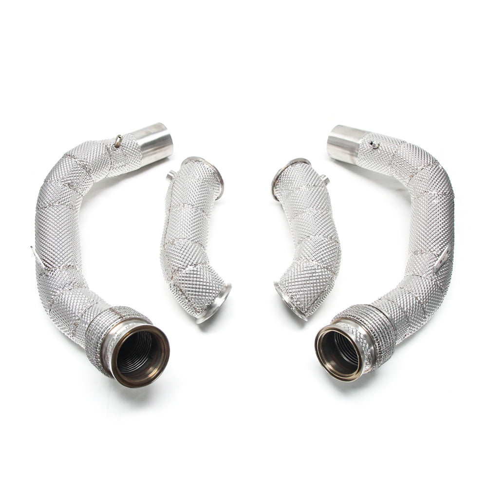 KYOSTAR Exhaust Downpipe for 2018-2023 BMW F90 M5 F91 F92 F93 M8 S63 4.4T V8