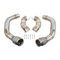 KYOSTAR 304 Stainless Steel Racing Downpipe for BMW F90 M5 F91 F92 F93 M8 S63 4.4T V8