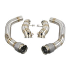KYOSTAR 304 Stainless Steel Racing Downpipe for BMW F90 M5 F91 F92 F93 M8 S63 4.4T V8
