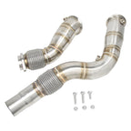 KYOSTAR Catless Downpipe for 2015-2020 BMW F80 M3 F82 F83 M4 F87 M2 Competition S55 3.0T