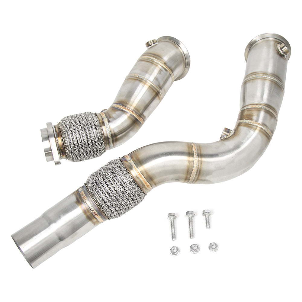 KYOSTAR Catless Downpipe for 2015-2020 BMW F80 M3 F82 F83 M4 F87 M2 Competition S55 3.0T