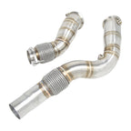KYOSTAR Catless Downpipe for 2015-2020 BMW F80 M3 F82 F83 M4 F87 M2 Competition S55 3.0T