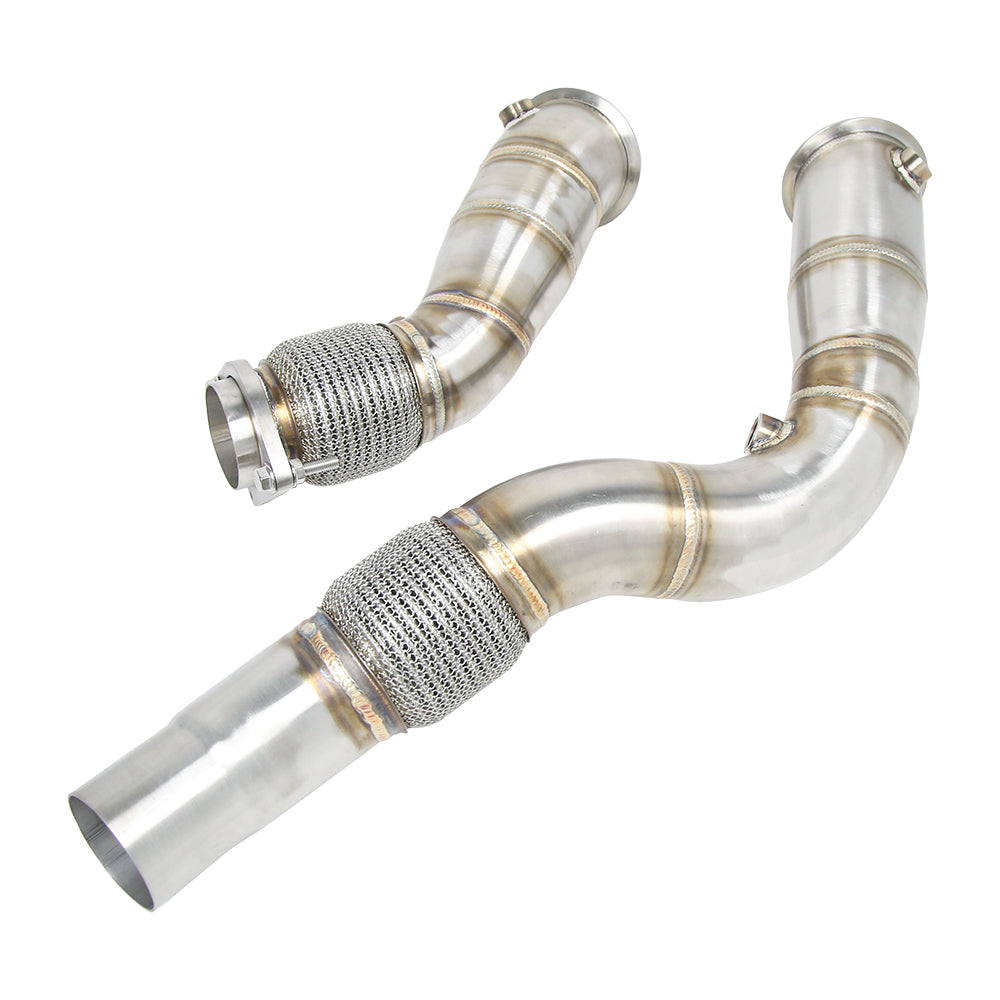 KYOSTAR Catless Downpipe for 2015-2020 BMW F80 M3 F82 F83 M4 F87 M2 Competition S55 3.0T