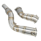 KYOSTAR Catless Downpipe for 2015-2020 BMW F80 M3 F82 F83 M4 F87 M2 Competition S55 3.0T