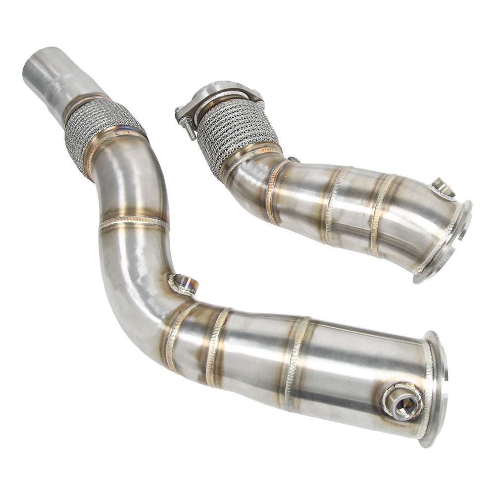 KYOSTAR Catless Downpipe for 2015-2020 BMW F80 M3 F82 F83 M4 F87 M2 Competition S55 3.0T