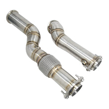Load image into Gallery viewer, KYOSTAR 304 Stainless Steel Downpipe for 2020+ BMW G80 M3 / G82 M4 S58 Engine