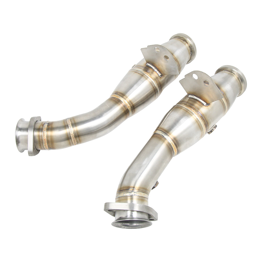 KYOSTAR Catless Downpipes for 2015+ Mercedes-Benz C400 C450 C43 AMG X253 GLC43 W212 E43 E400 M276 3.0T