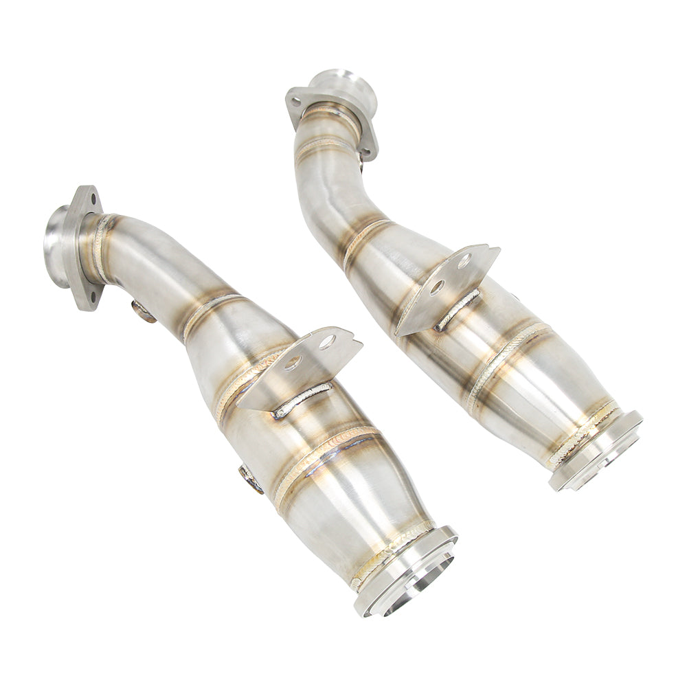 KYOSTAR Catless Downpipes for 2015+ Mercedes-Benz C400 C450 C43 AMG X253 GLC43 W212 E43 E400 M276 3.0T
