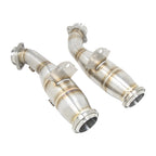KYOSTAR Catless Downpipes for 2015+ Mercedes-Benz C400 C450 C43 AMG X253 GLC43 W212 E43 E400 M276 3.0T