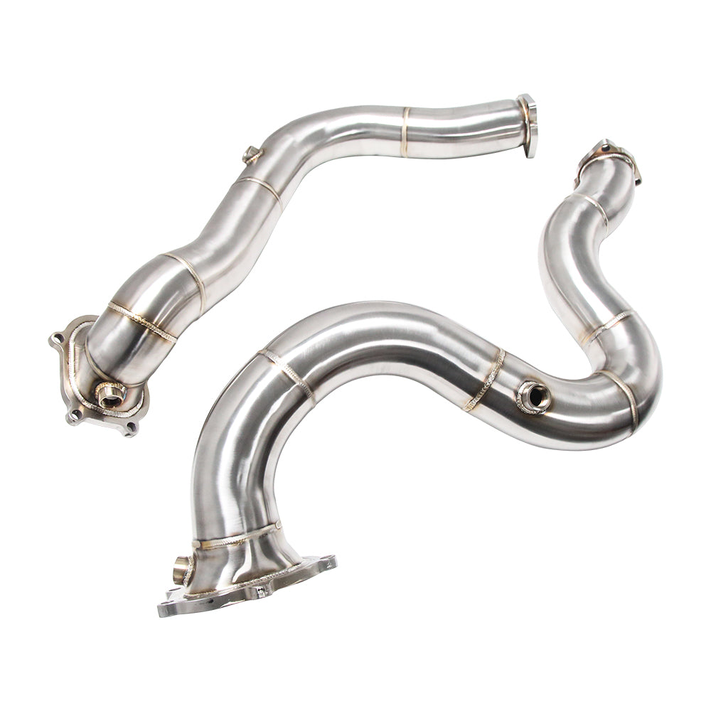 KYOSTAR Catless Downpipe for 2012-2018 Audi C7 C7.5 S6 S7 RS6 RS7 EA825 4.0T V8