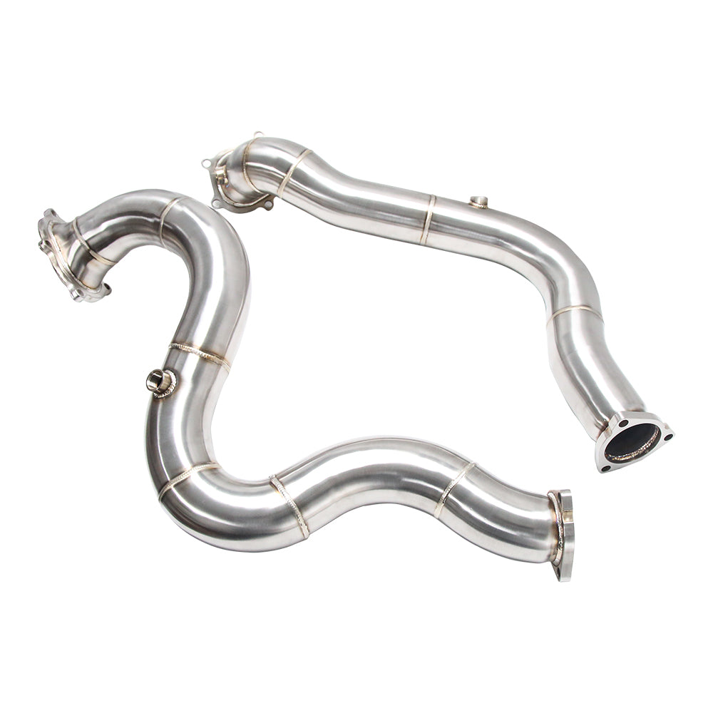 KYOSTAR Catless Downpipe for 2012-2018 Audi C7 C7.5 S6 S7 RS6 RS7 EA825 4.0T V8