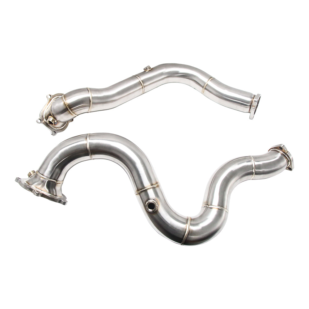 KYOSTAR Catless Downpipe for 2012-2018 Audi C7 C7.5 S6 S7 RS6 RS7 EA825 4.0T V8