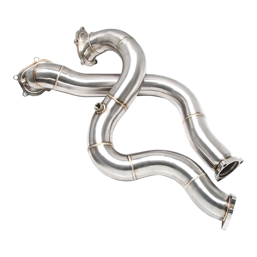 KYOSTAR Catless Downpipe for 2012-2018 Audi C7 C7.5 S6 S7 RS6 RS7 EA825 4.0T V8