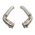 KYOSTAR Catless Downpipe for 2011-2017 BMW F10 M5 2012-2018 F12 F13 F06 M6 S63 4.4T V8