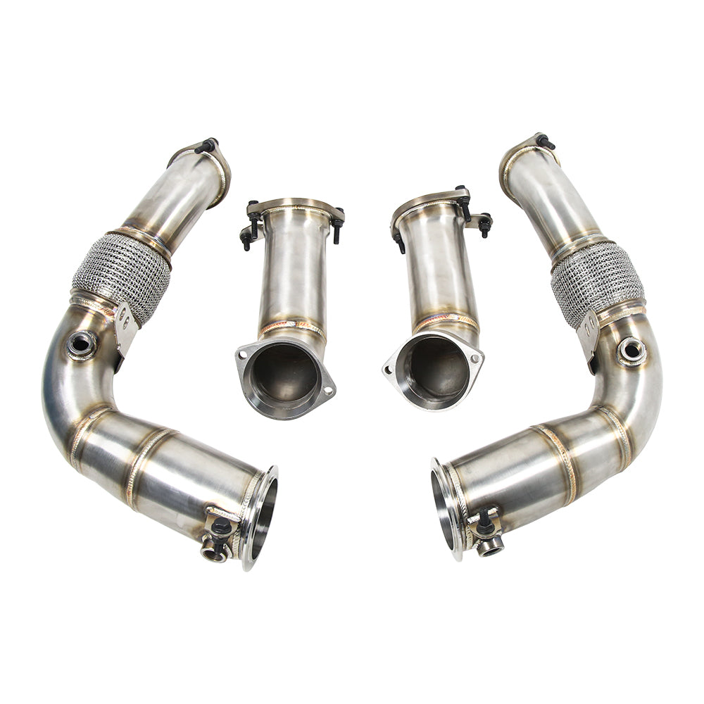 KYOSTAR Catless Downpipe for 2024+ BMW F95 X5M F96 X6M Competition S68 4.4T V8
