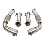 KYOSTAR Catless Downpipe for 2024+ BMW F95 X5M F96 X6M Competition S68 4.4T V8
