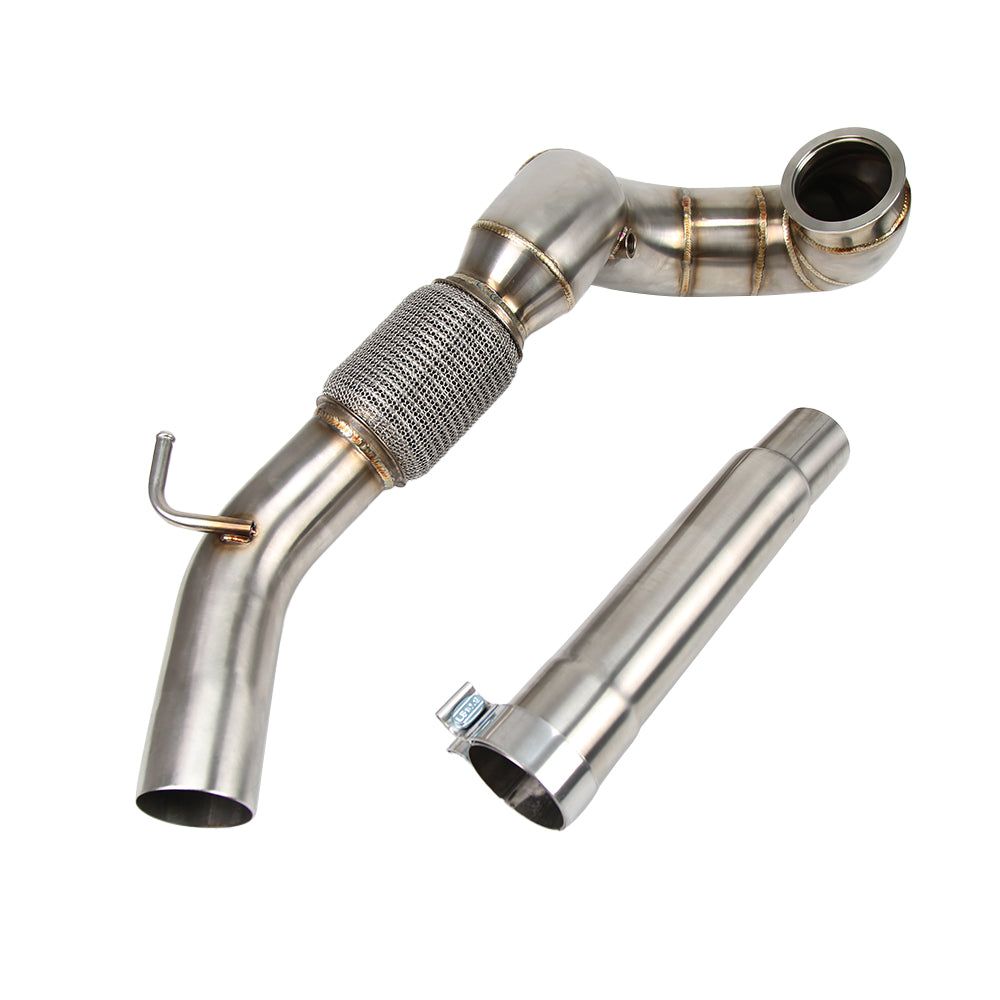 KYOSTAR 4" Catless Downpipe for 2015-2021 VW Golf MK7 MK7.5 GTI Audi A3 8V GLI EA888 2.0T