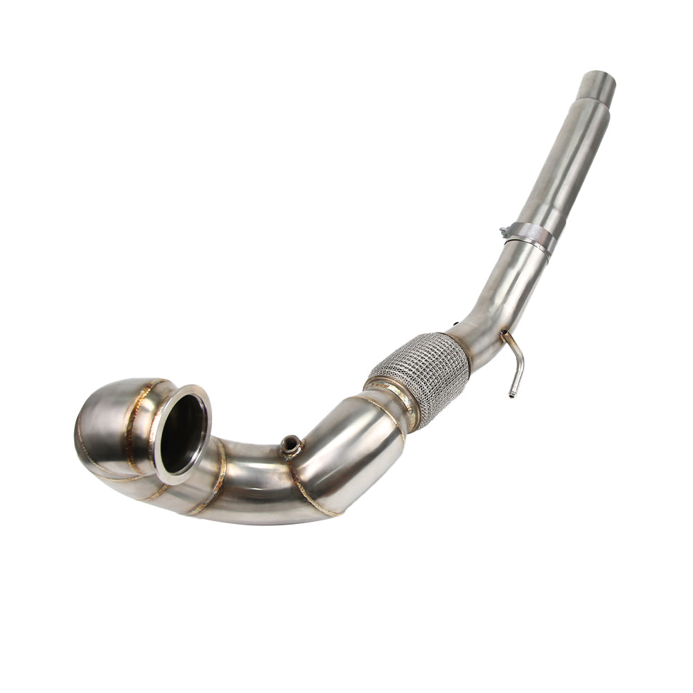 KYOSTAR 4" Catless Downpipe for 2015-2021 VW Golf MK7 MK7.5 GTI Audi A3 8V GLI EA888 2.0T
