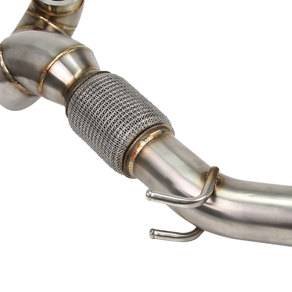 KYOSTAR 4" Catless Downpipe for 2015-2021 VW Golf MK7 MK7.5 GTI Audi A3 8V GLI EA888 2.0T