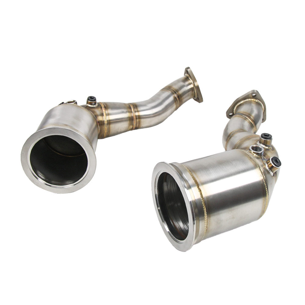 KYOSTAR Catless Downpipe for 2019+ Audi C8 RS6 RS7 EA825 4.0T V8 Mild Hybrid