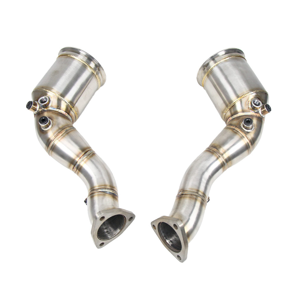 KYOSTAR Catless Downpipe for 2019+ Audi C8 RS6 RS7 EA825 4.0T V8 Mild Hybrid
