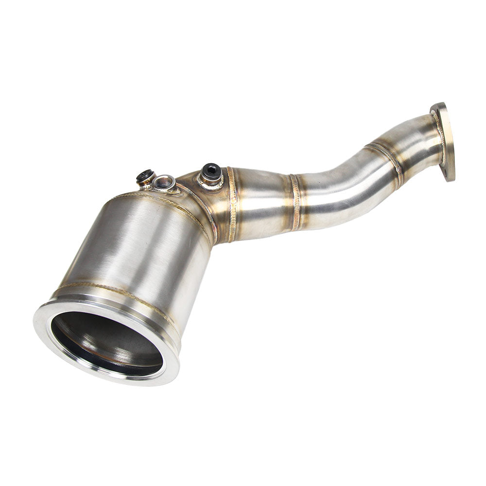 KYOSTAR Catless Downpipe for 2019+ Audi C8 RS6 RS7 EA825 4.0T V8 Mild Hybrid