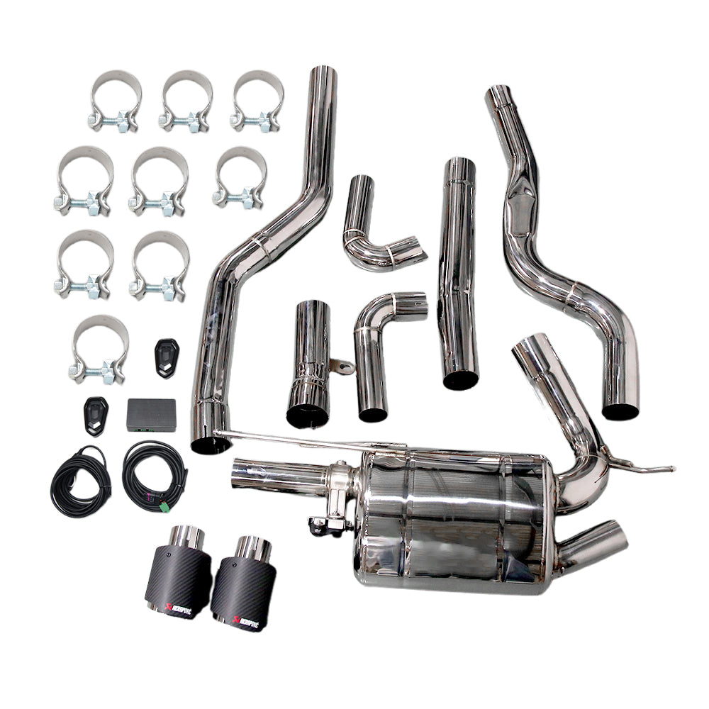 KYOSTAR Valved Sport Catback Exhaust System for 2015-2018 BMW F30 F31 320i 330i B48 2.0T
