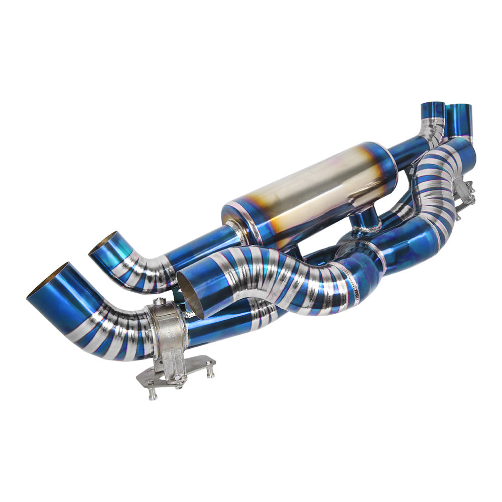 KYOSTAR Titanium Exhaust Catback with Downpipe for 2019+ Porsche 911 992 Carrera 4 4S Targa 4 4S 3.0T