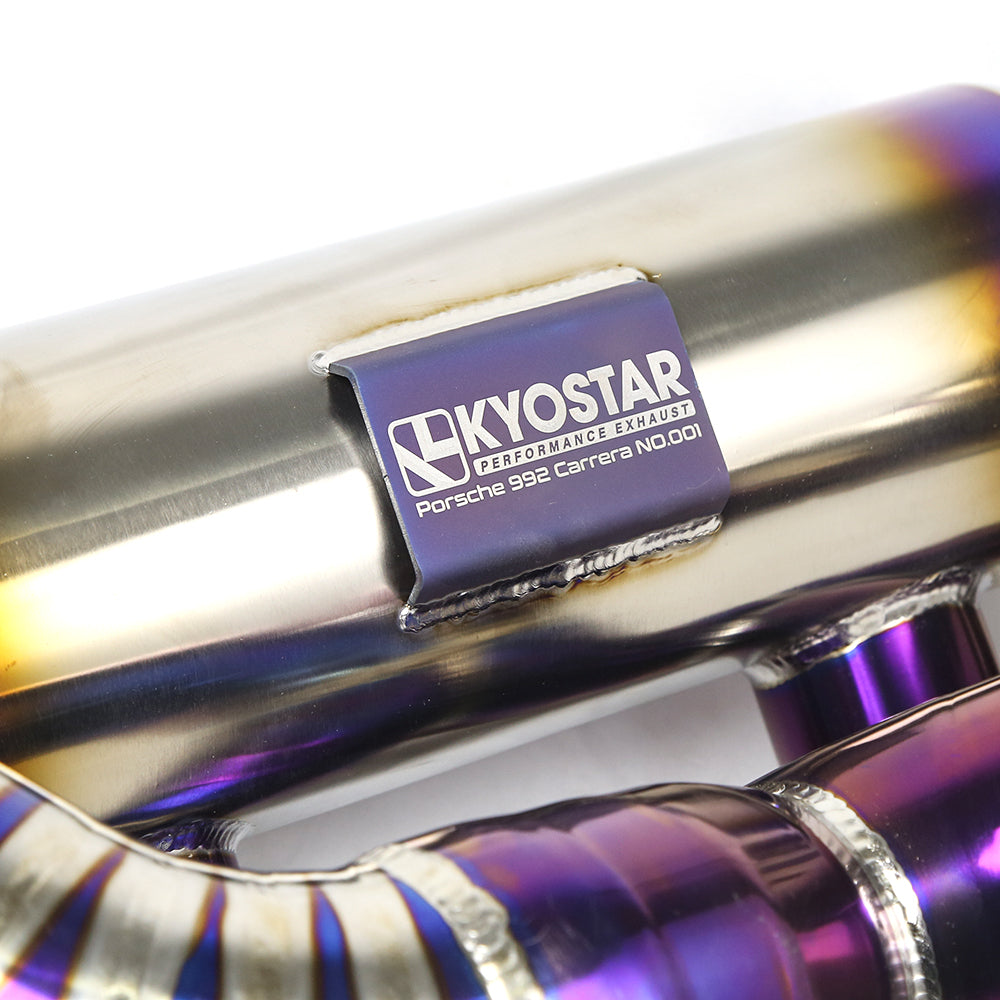 KYOSTAR Racing Titanium Exhaust System Catback for 2019+ Porsche 911 992 Carrera Targa 4/S/4S 3.0TT Exhaust Valve System