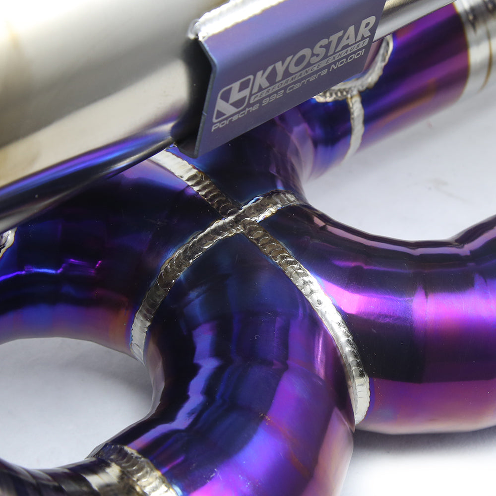 KYOSTAR Racing Titanium Exhaust System Catback for 2019+ Porsche 911 992 Carrera Targa 4/S/4S 3.0TT Exhaust Valve System