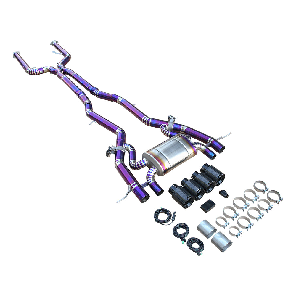 KYOSTAR Titanium Valvetronic Catback Exhaust System for 2021+ BMW G80 M3 G82 M4 S58 3.0T
