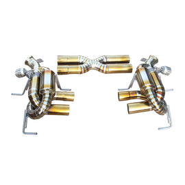 KYOSTAR Race Titanium Exhaust for 12-21 Ferrari 812SF/812GTS/F12 6.3L/ 6.5L Front Pipe + Catback Complete Exhaust System