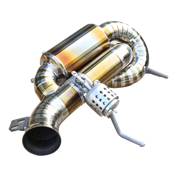 KYOSTAR Race Titanium Exhaust for 12-21 Ferrari 812SF/812GTS/F12 6.3L/ 6.5L Front Pipe + Catback Complete Exhaust System