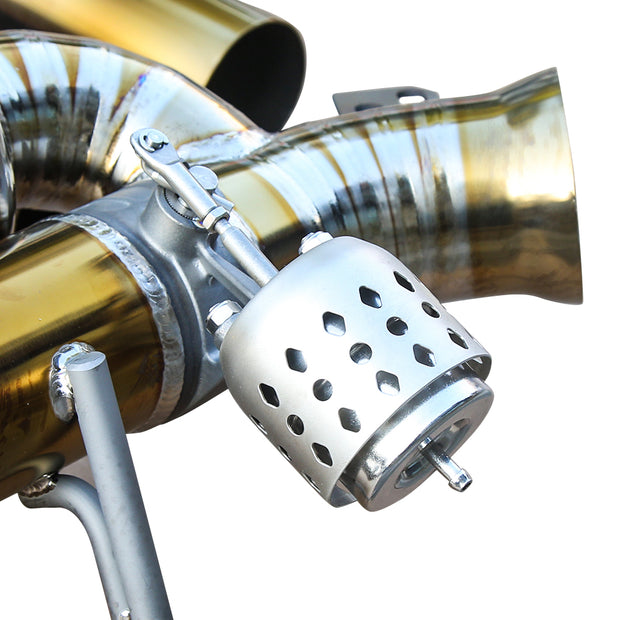 KYOSTAR Race Titanium Exhaust for 12-21 Ferrari 812SF/812GTS/F12 6.3L/ 6.5L Front Pipe + Catback Complete Exhaust System