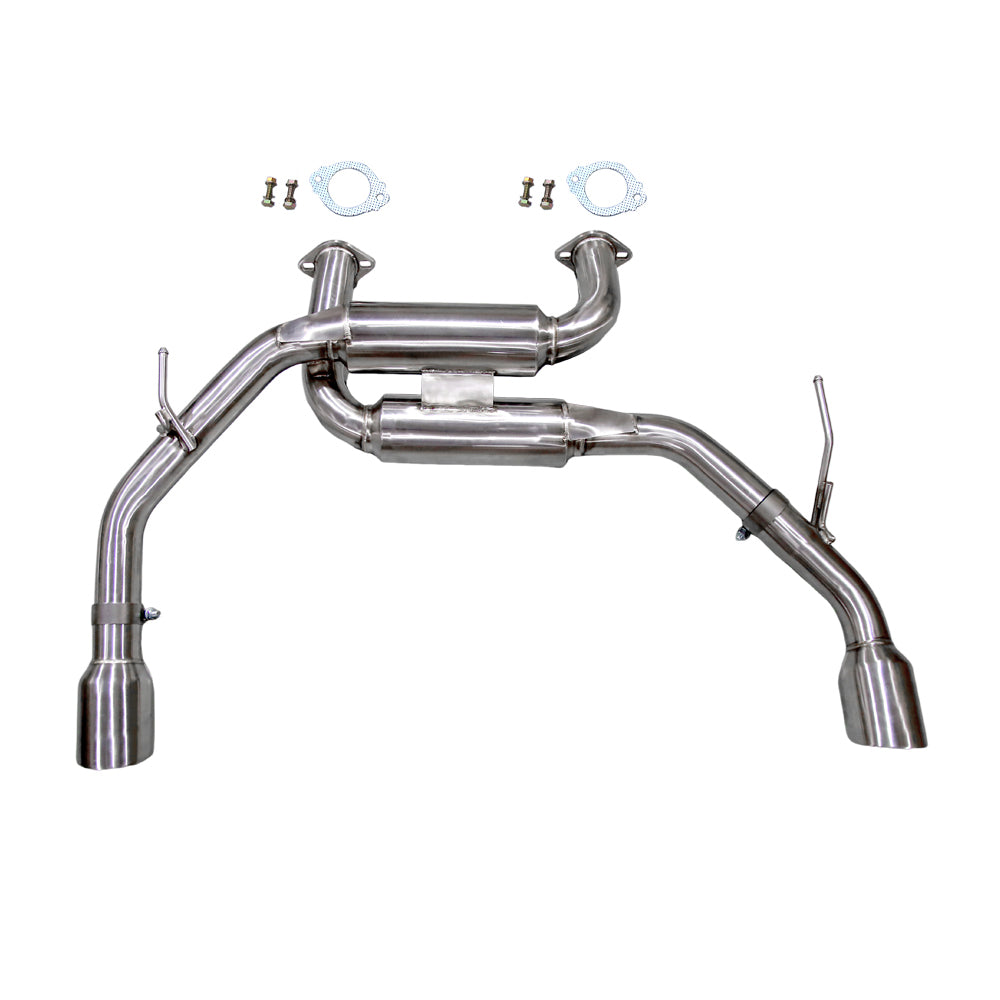 KYOSTAR 60mm Axle-Back Exhaust System for 2014-2023 Infiniti Q50 Q50S 2.0T 3.0T AWD RWD