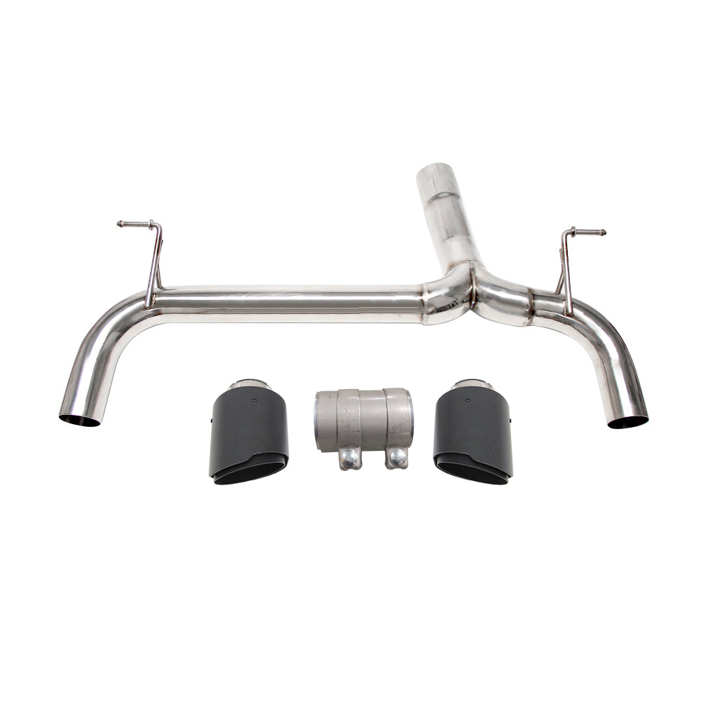 KYOSTAR Axle-Back Muffler Delete Exhaust with Carbon Tips for 2012-2016 BMW F30 F32 335i 435i N55 3.0T
