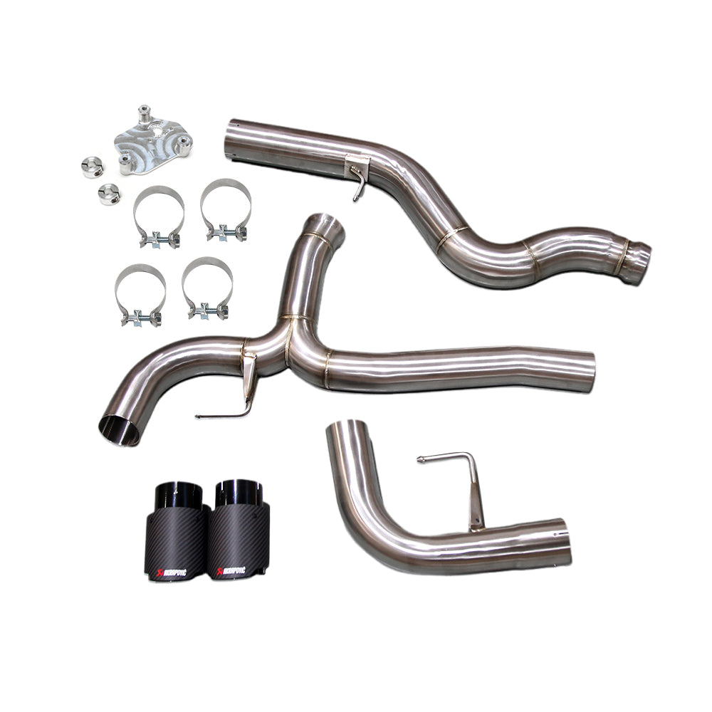 KYOSTAR Muffler Delete Axleback Exhaust for 2019-2024 BMW G20 330i G22 G23 430i B48 2.0T Performance Exhaust Upgrade