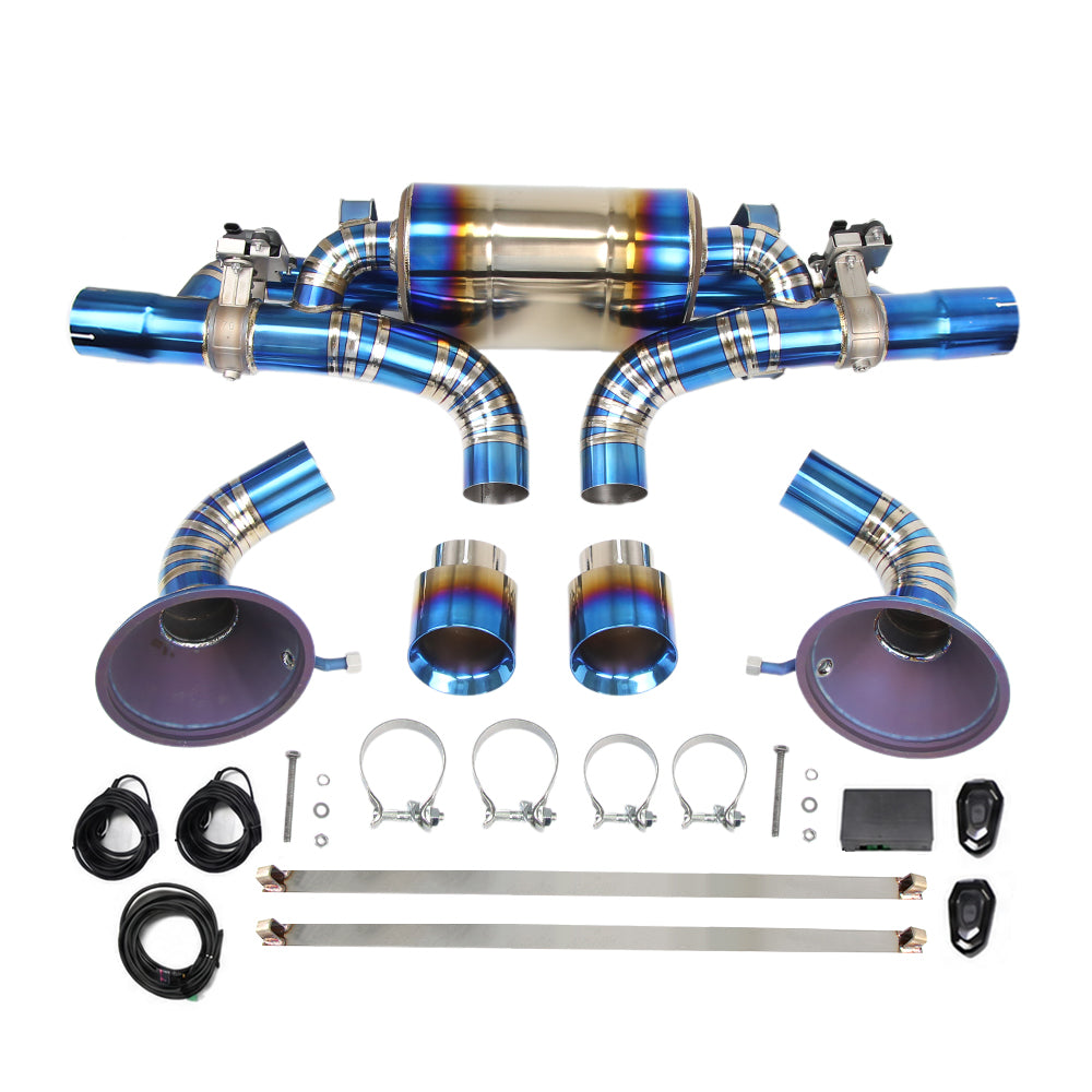 KYOSTAR Titanium Valved Catback Exhaust System for 2021+ Porsche 911 992 GT3 4.0L